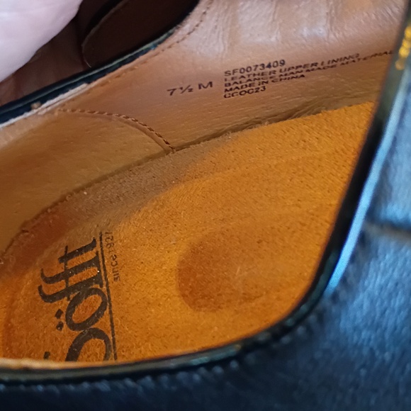 Sofft Black Leather Mary Jane Block Heel - Picture 6 of 8